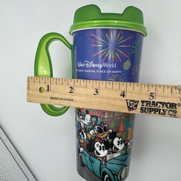 2024 Disney World Refillable Resort Mug Mickey & Friends 4 Parks EUC - Picture 8 of 9